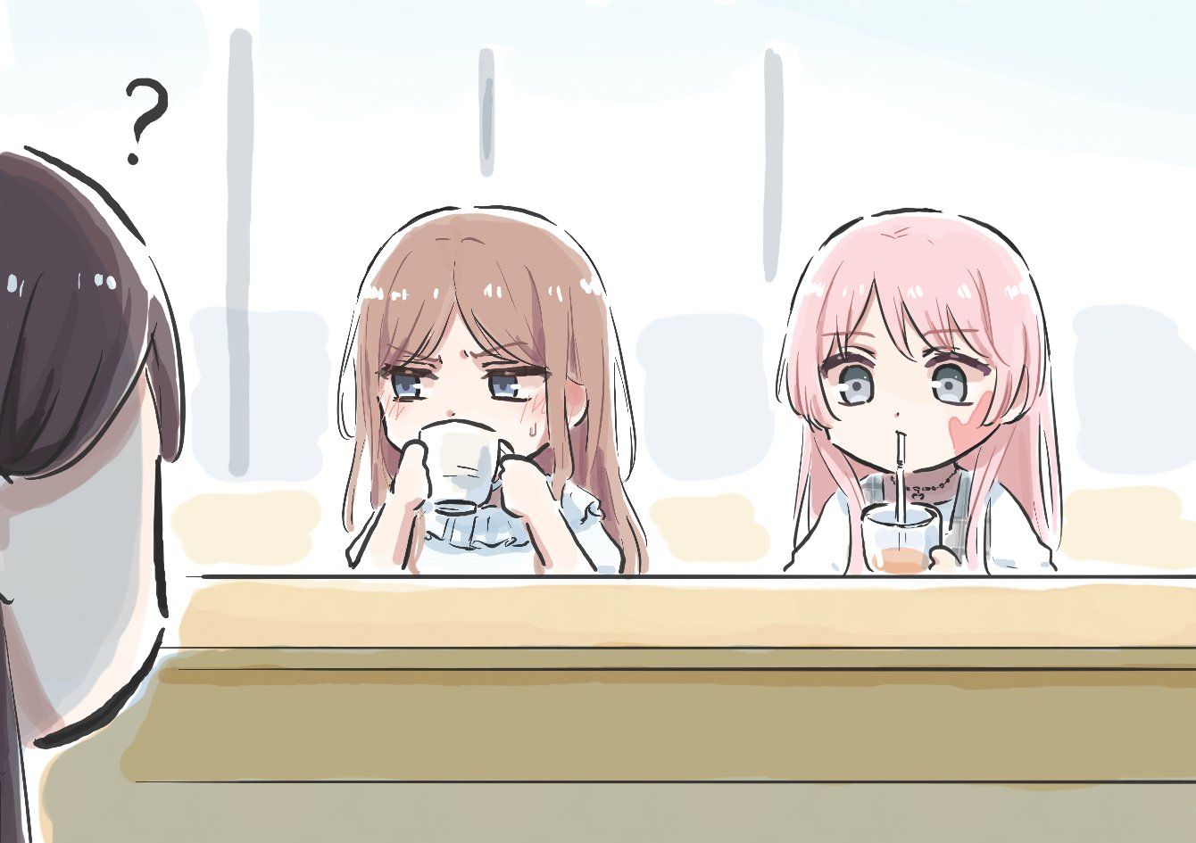 邦邦,BANGDREAM,MyGO,迷途之子,千早爱音,长崎素世,椎名立希,搞笑,漫画,绘画,推特,画师推荐