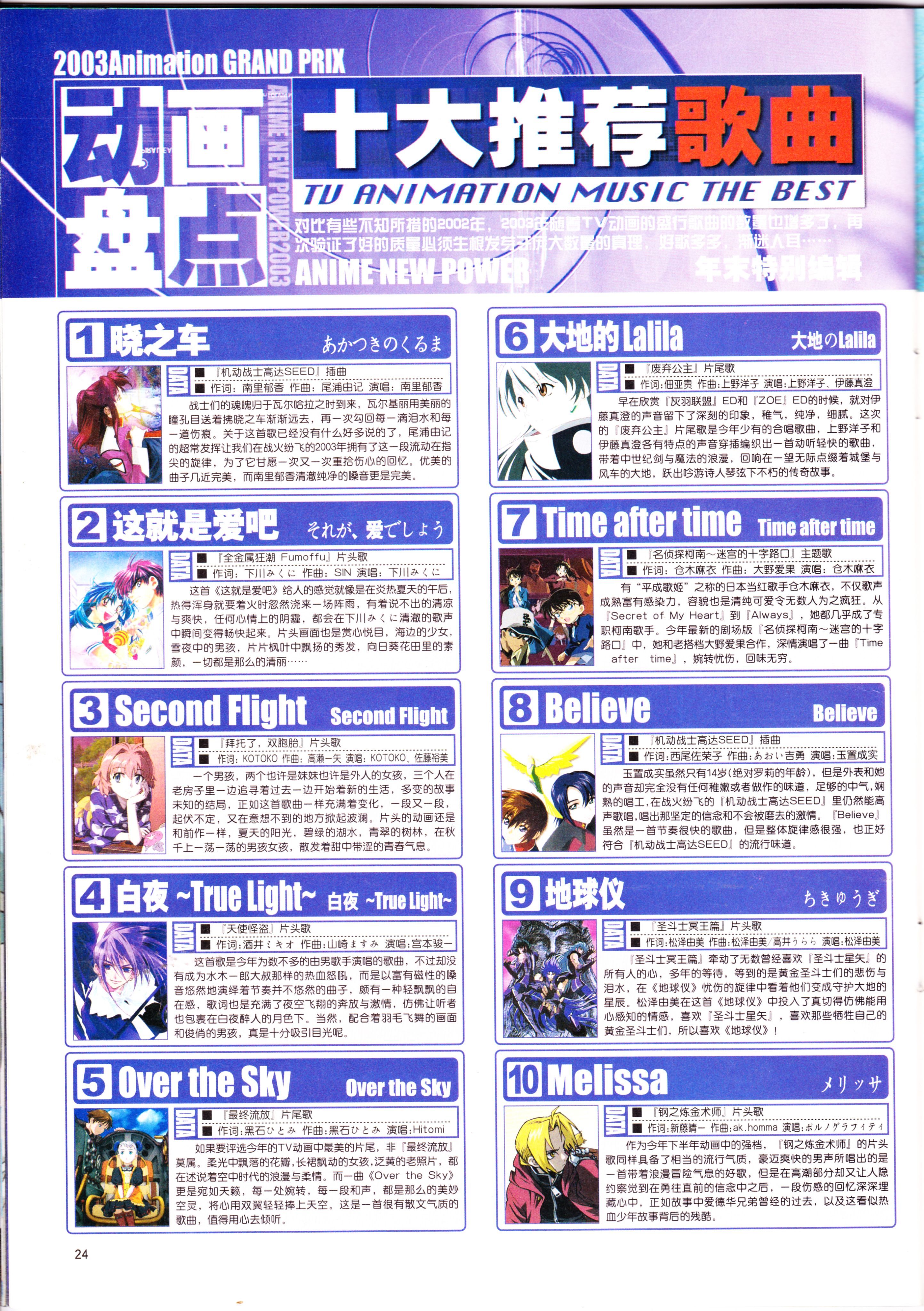 钢之炼金术师,动感新势力,番剧推荐,经典老番,动漫杂志,动漫盘点,月姬,型月