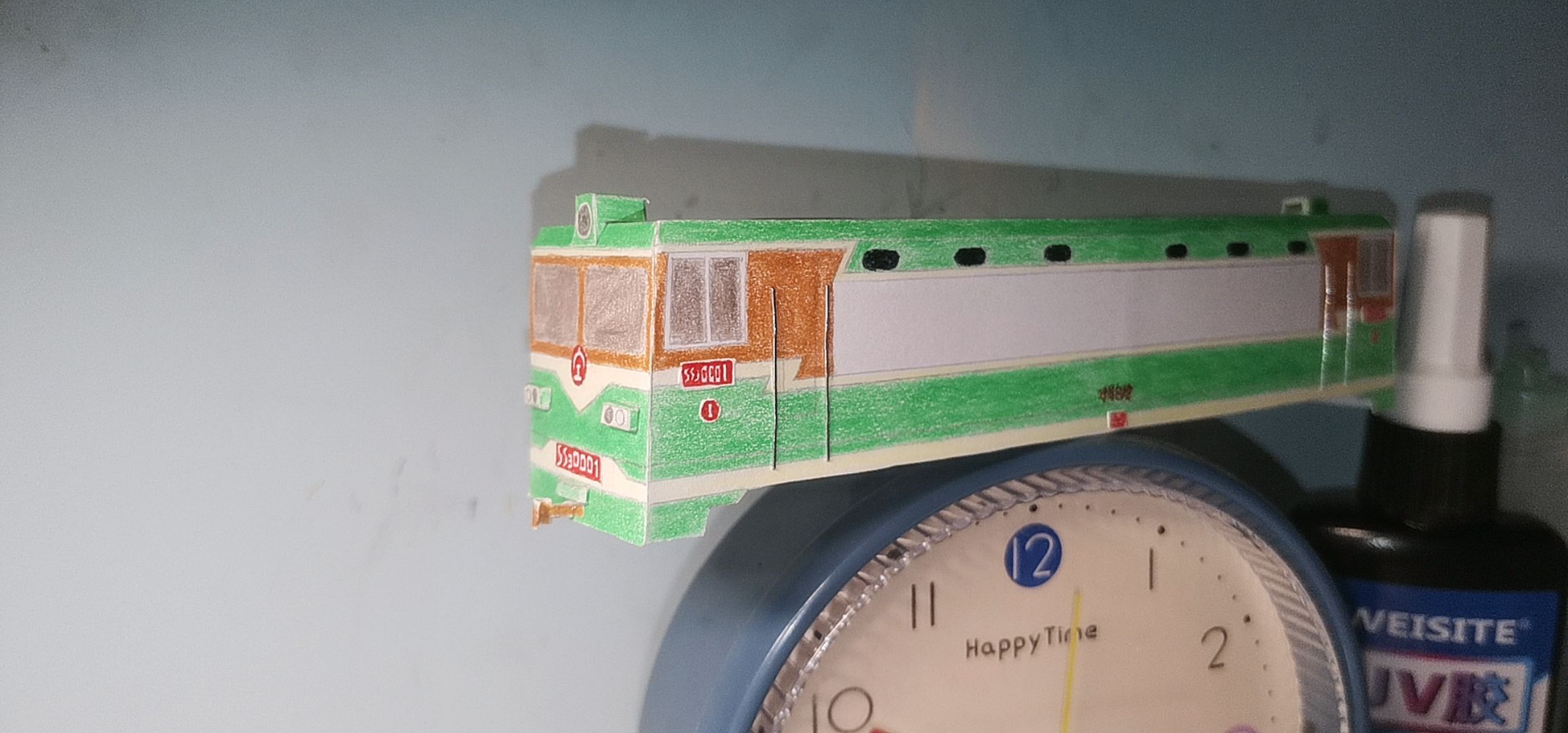 电力机车,纸模型