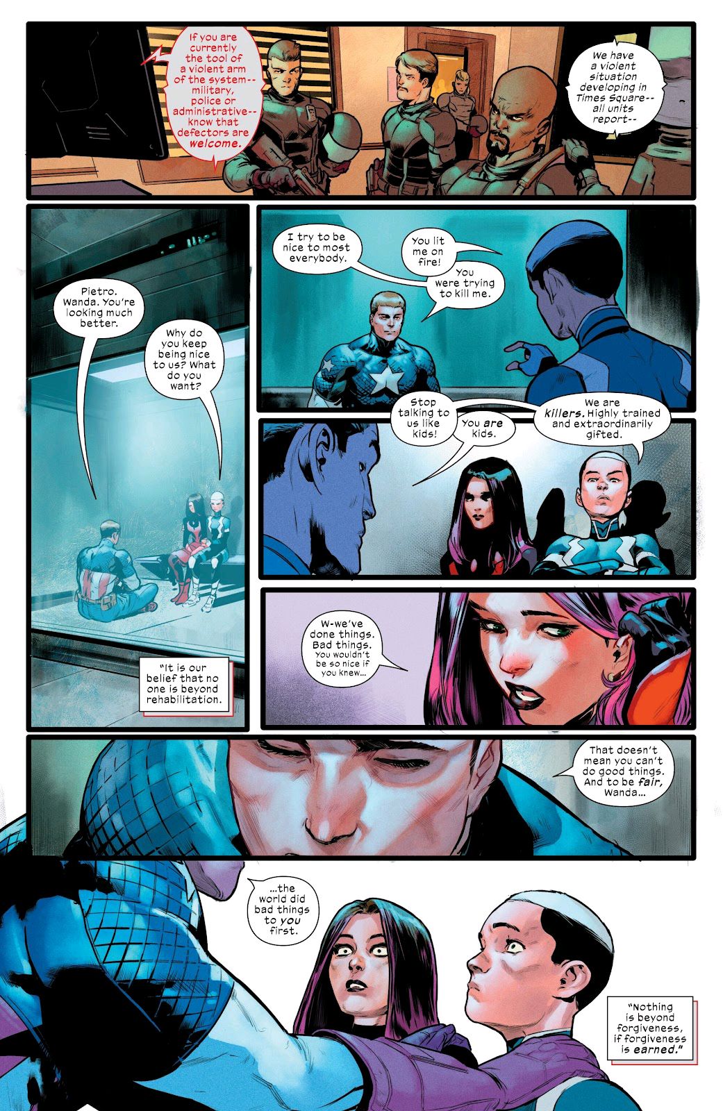 漫威,漫威漫画,美漫,动漫,超级英雄,漫画,终极宇宙,终极战队,ACG,绘画