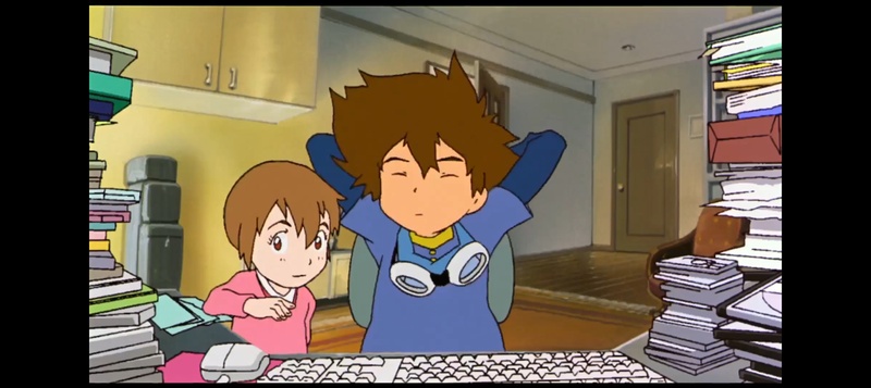 数码宝贝,文章,观后感,第一部