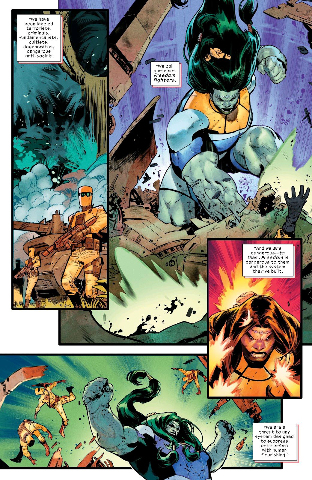 漫威,漫威漫画,美漫,动漫,超级英雄,漫画,终极宇宙,终极战队,ACG,绘画