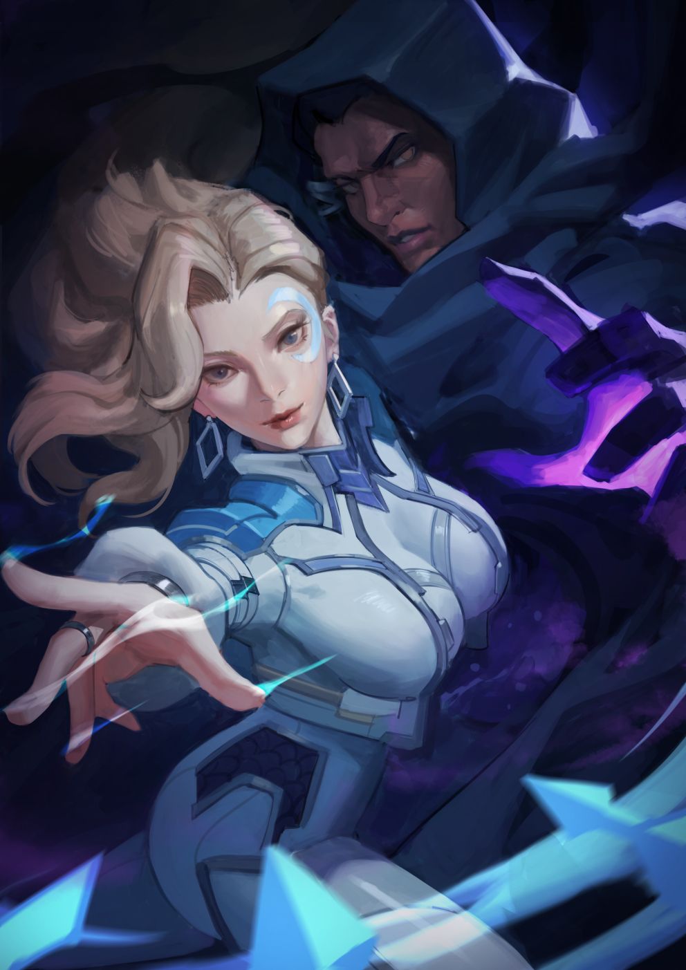 漫威,Marvel,漫威游戏,漫威争锋,超级英雄,匕首,斗篷,美图,壁纸,绘画,插画,推特,画师推荐