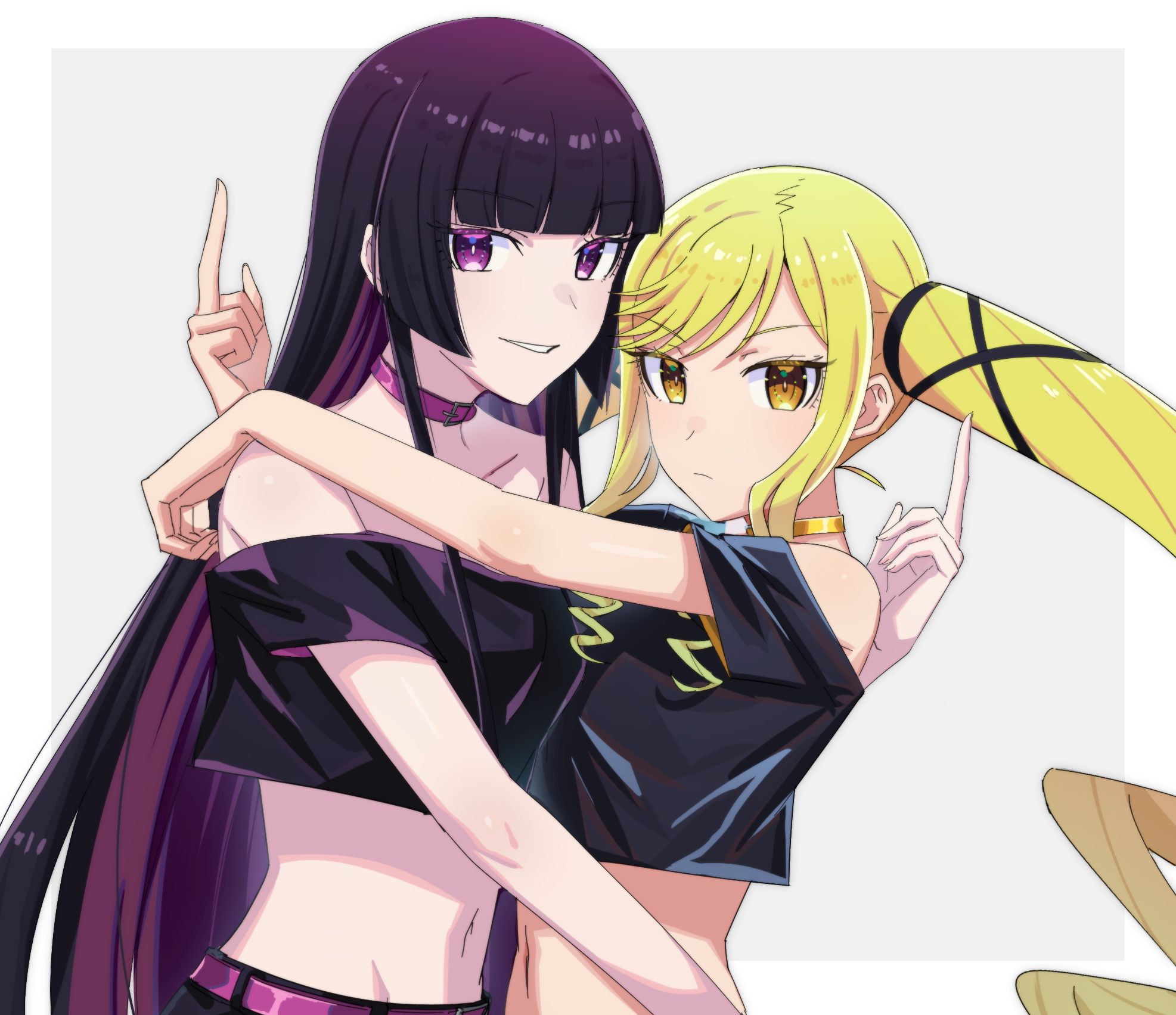 摇滚乃淑女之嗜好,摇滚乃是淑女的爱好,铃之宫莉莉纱,黑铁音羽,美图,壁纸,绘画,二次元,动漫壁纸,动漫美图