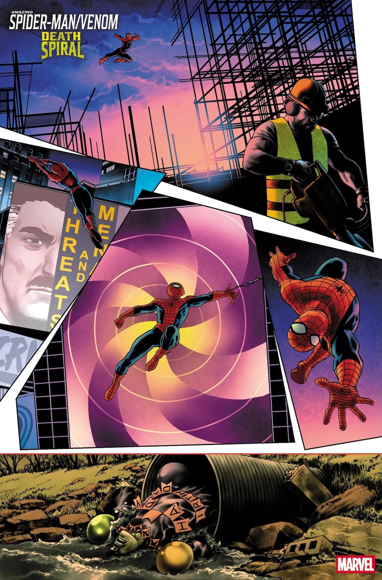 漫威,漫威漫画,美漫,漫画,动漫,绘画,超级英雄,蜘蛛侠,毒液,ACG