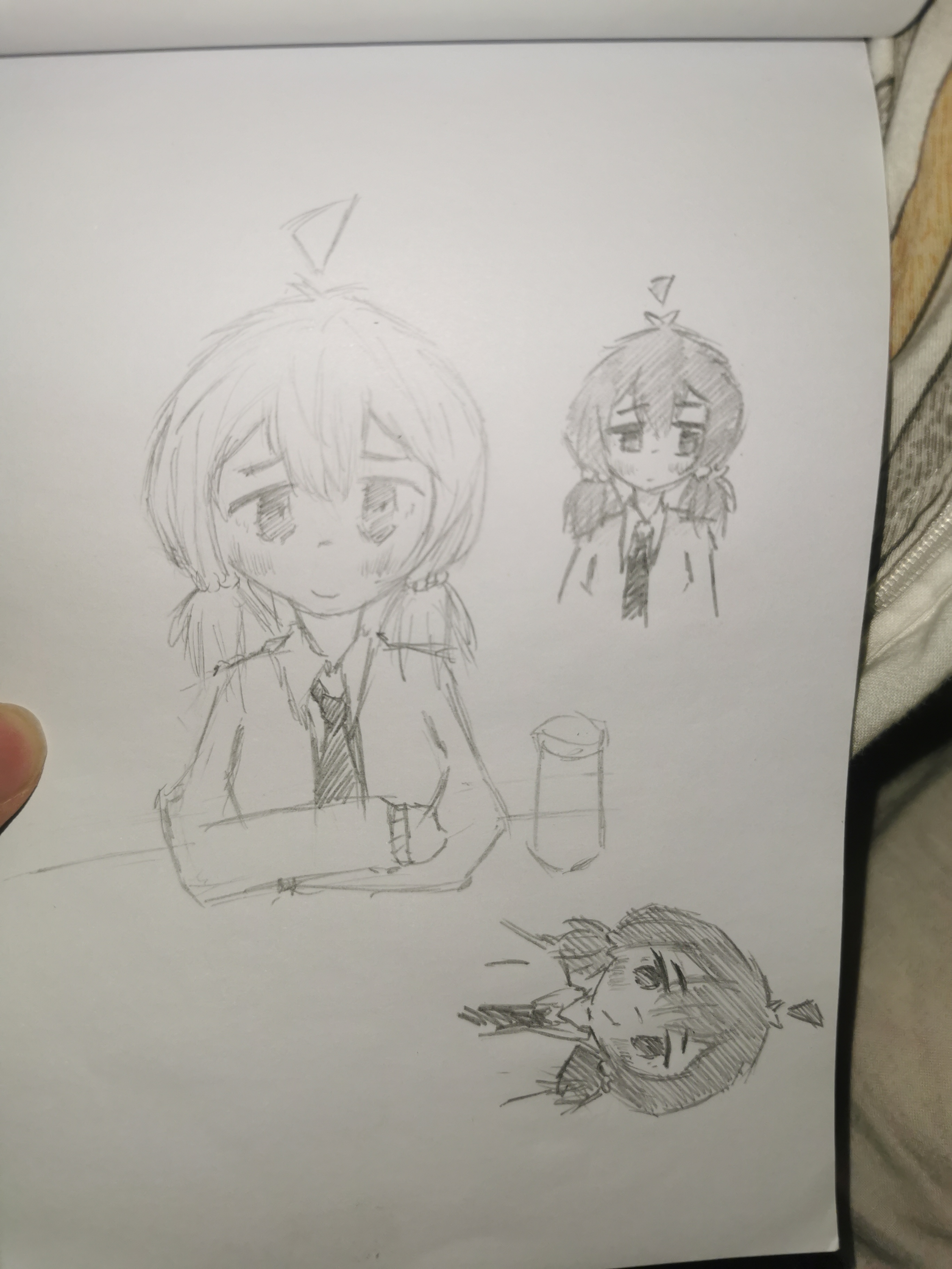 日常,摸鱼,一次性发完,OC,绘画