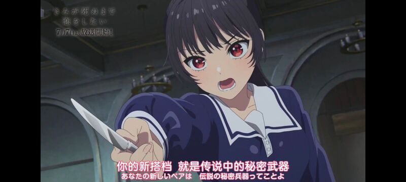 与你相恋到生命尽头,与你相恋到世界尽头,动画,动漫,番剧,百合,二次元,ACG