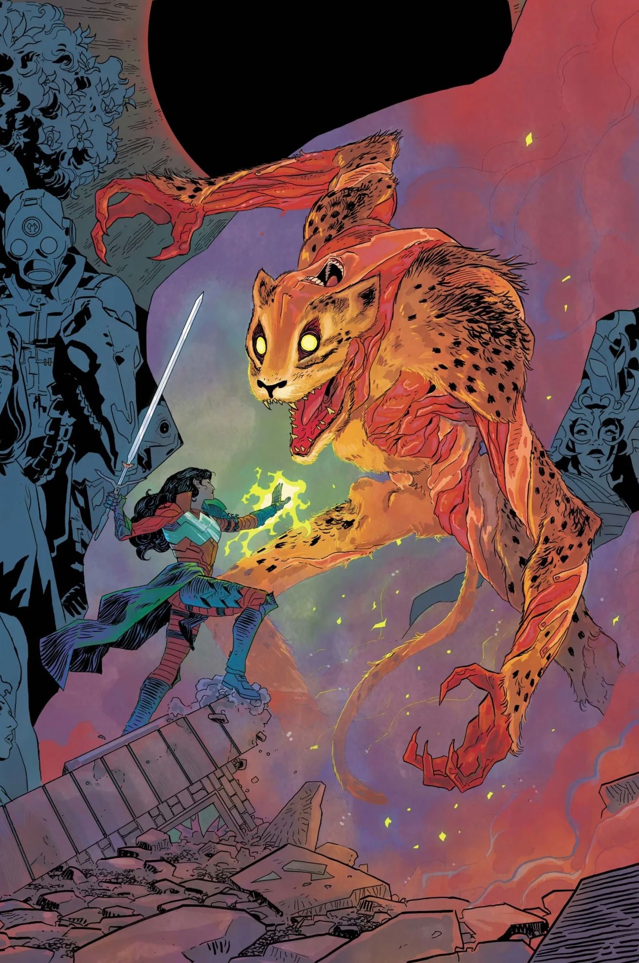 DC,DC漫画,美漫,漫画,动漫,超级英雄,ACG,绝对宇宙,绘画,封面