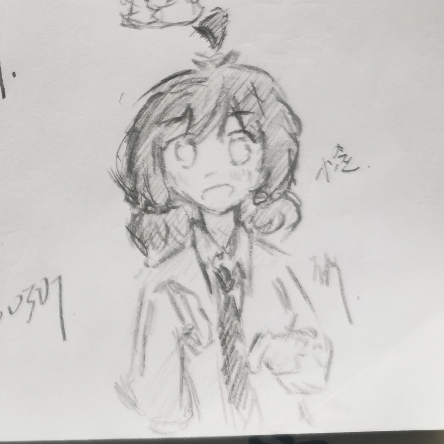 日常,摸鱼,一次性发完,OC,绘画