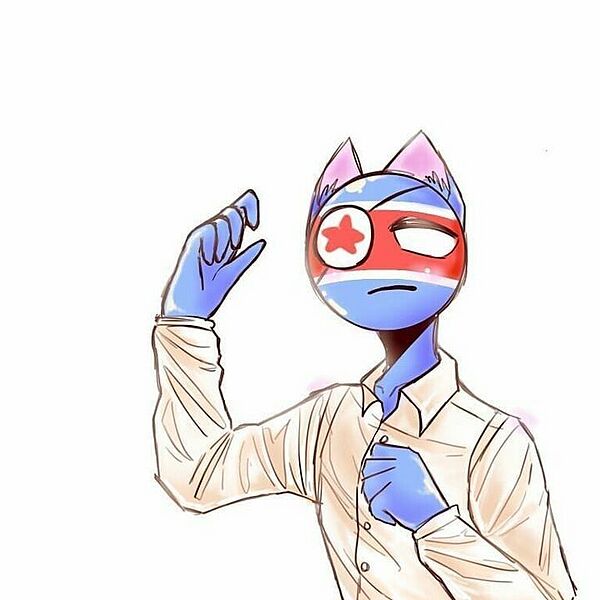 countryhumans,朝鲜,韩国,国拟