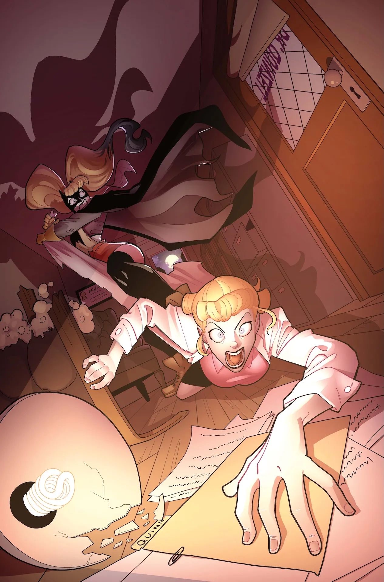 DC,DC漫画,美漫,漫画,动漫,小丑女,超级英雄,绘画,美图,壁纸