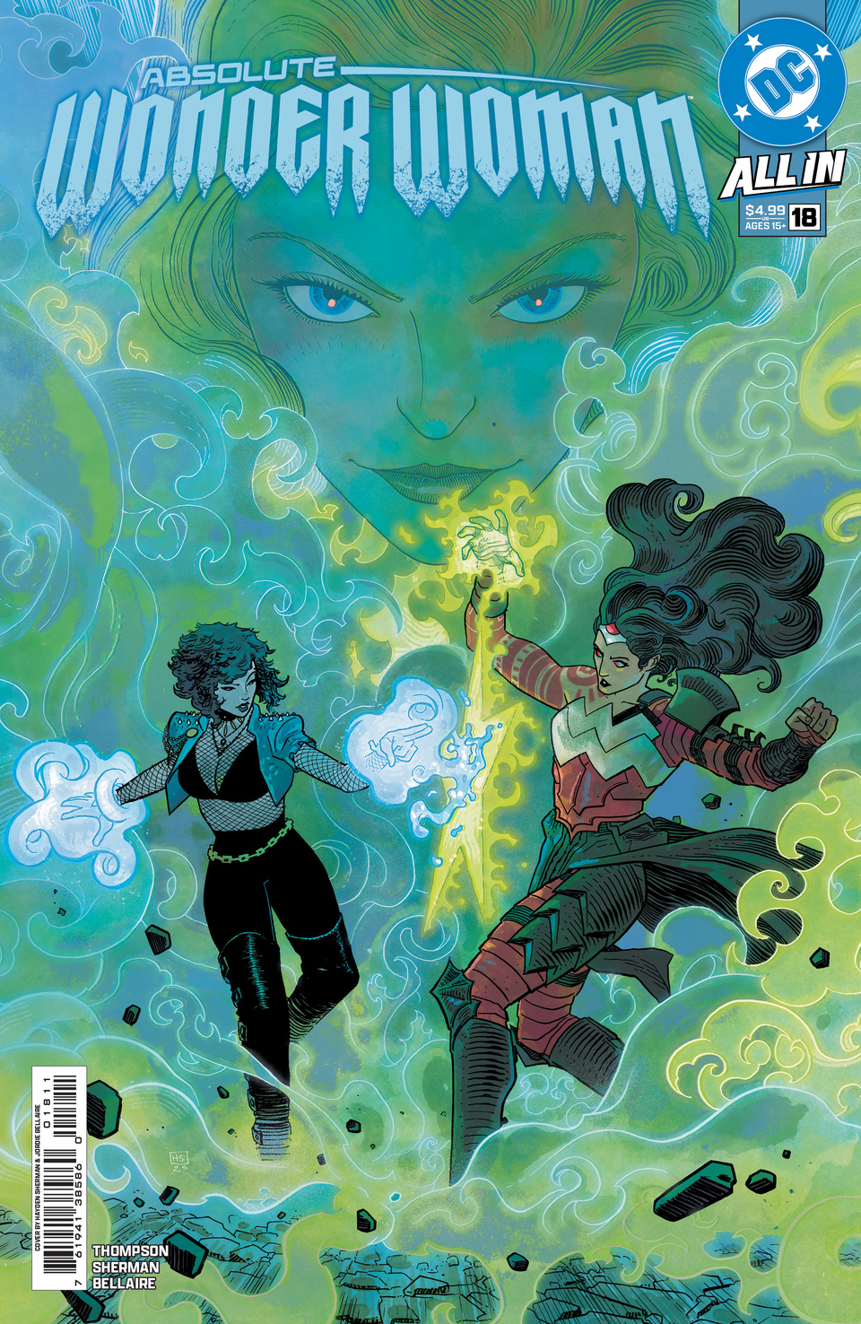 DC,DC漫画,美漫,漫画,动漫,绝对神奇女侠,神奇女侠,超级英雄,扎坦娜,ACG