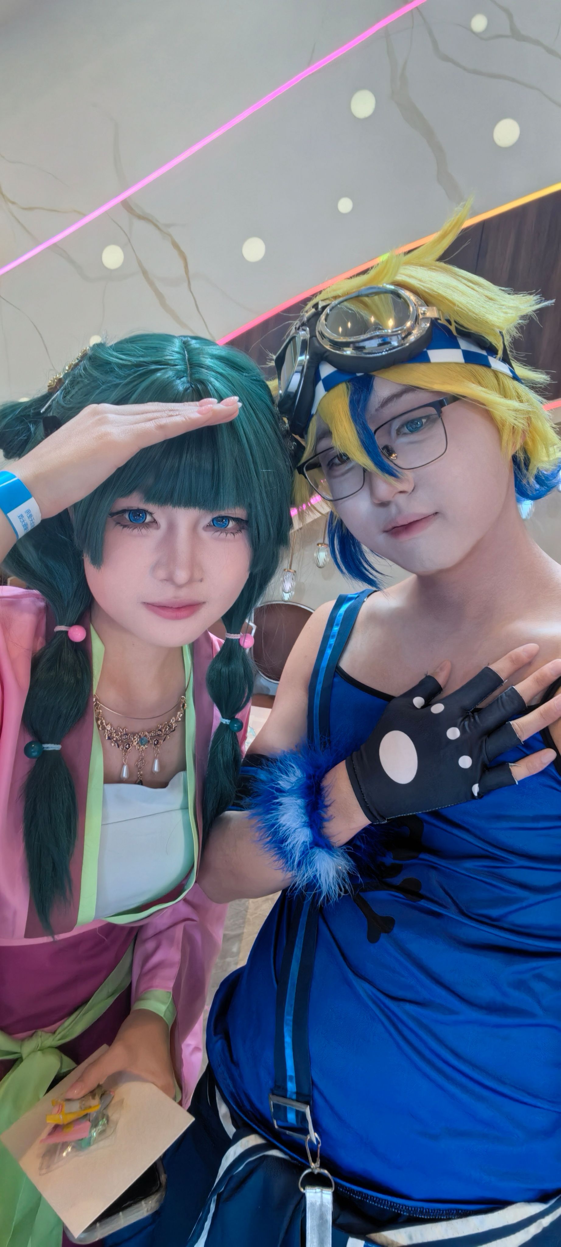 cos,cosplay,漫展,镜音连,集邮,合照