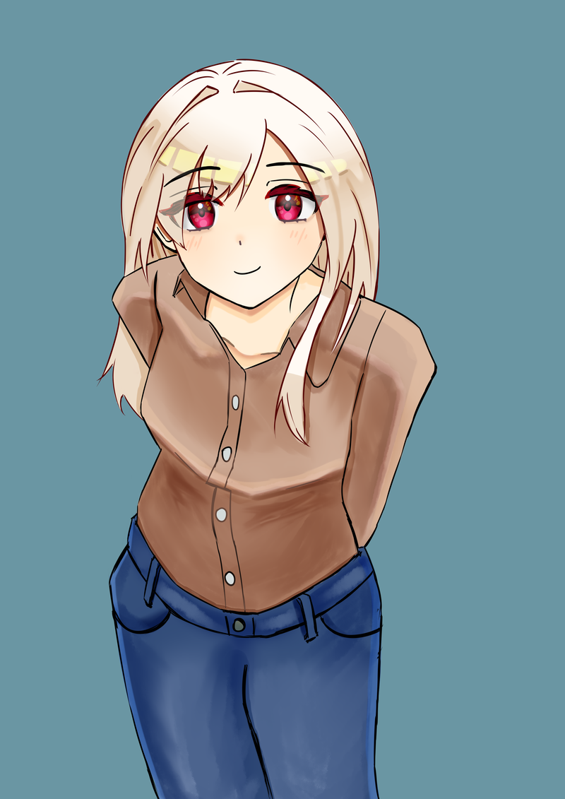 原创,OC,二次元,插画,少女