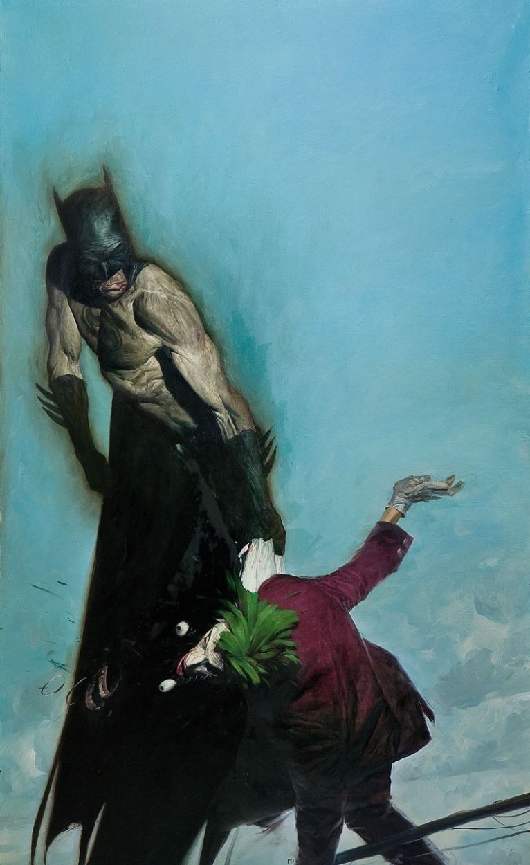 蝙蝠侠# 与#小丑# - 喵御宅Mfuns, image size:766x1250