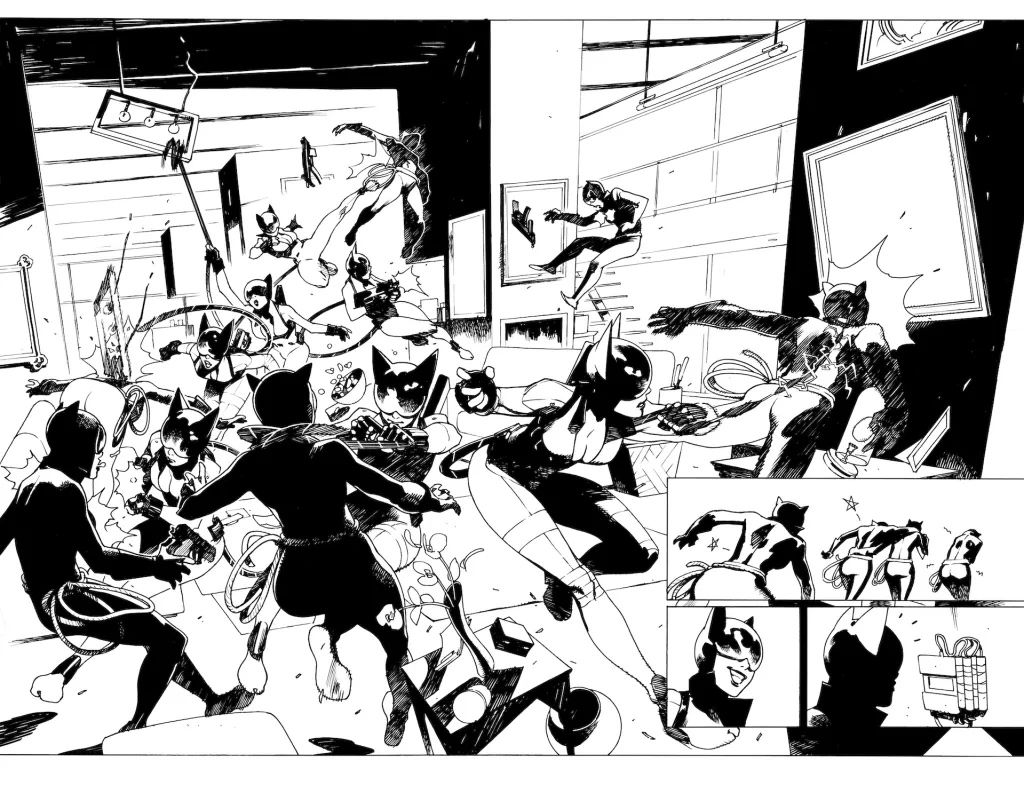 DC,DC漫画,美漫,漫画,动漫,猫女,绝对宇宙,绝对猫女,绘画,ACG