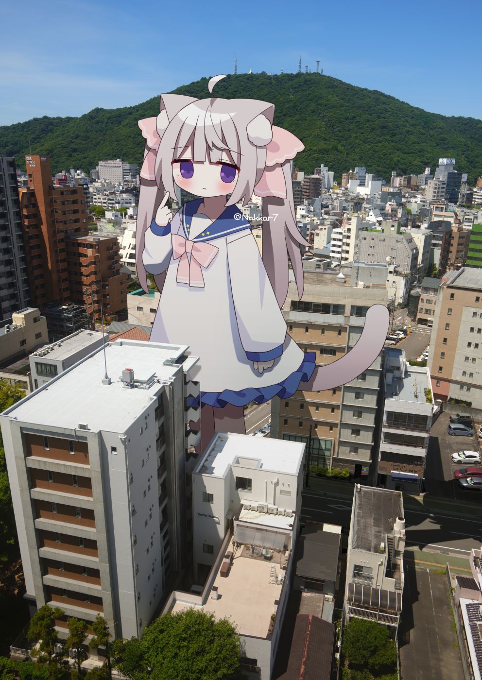 pixiv,二次元,绘画,壁纸,猫娘,美少女