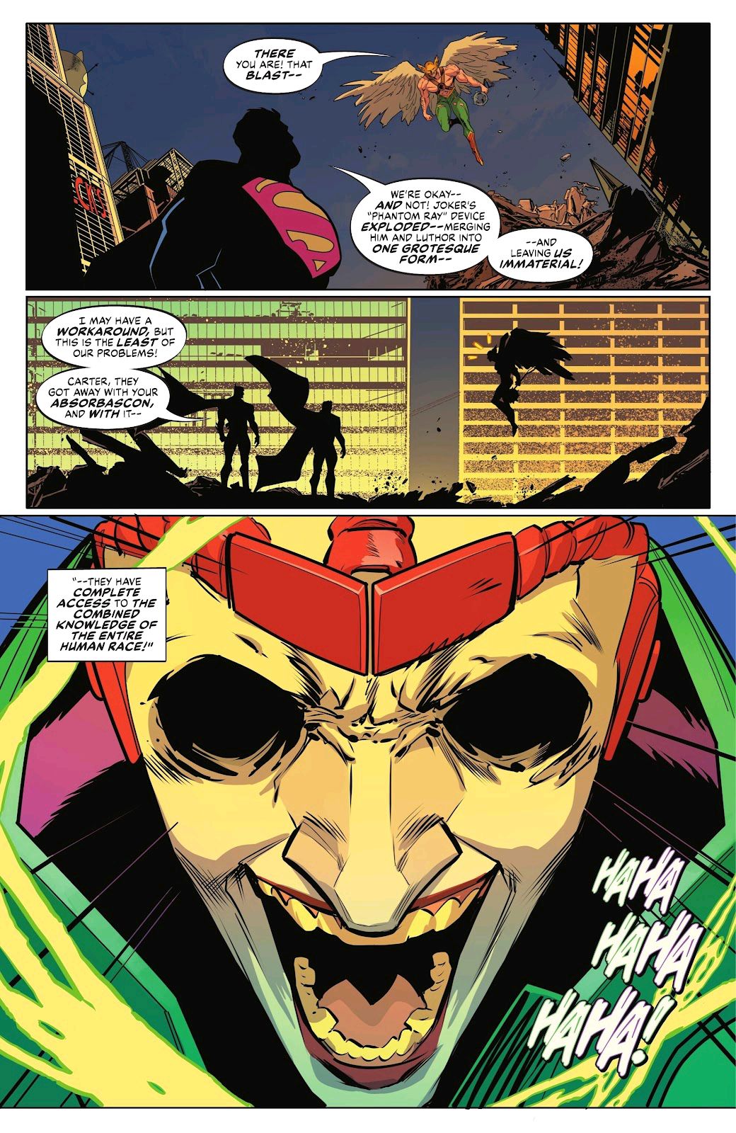 DC,DC漫画,美漫,漫画,动漫,绘画,超人,蝙蝠侠,小丑,莱克斯卢瑟