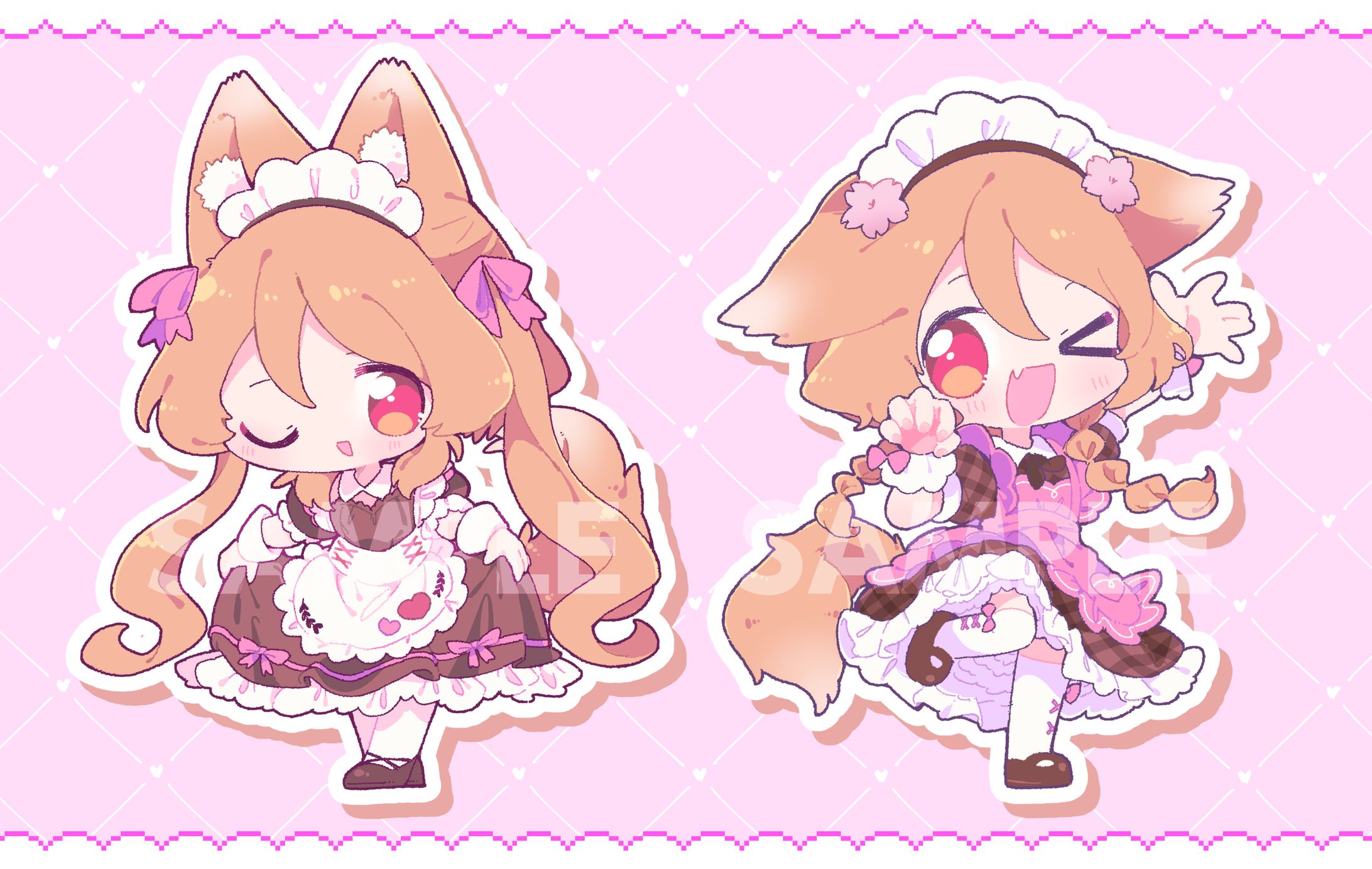 nekomo,ねこも,画师,像素,GIF,萌,可爱,萝莉