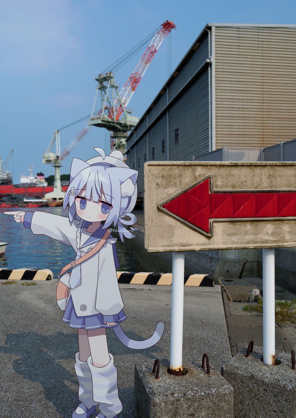 pixiv,猫娘,二次元,绘画,壁纸,美少女