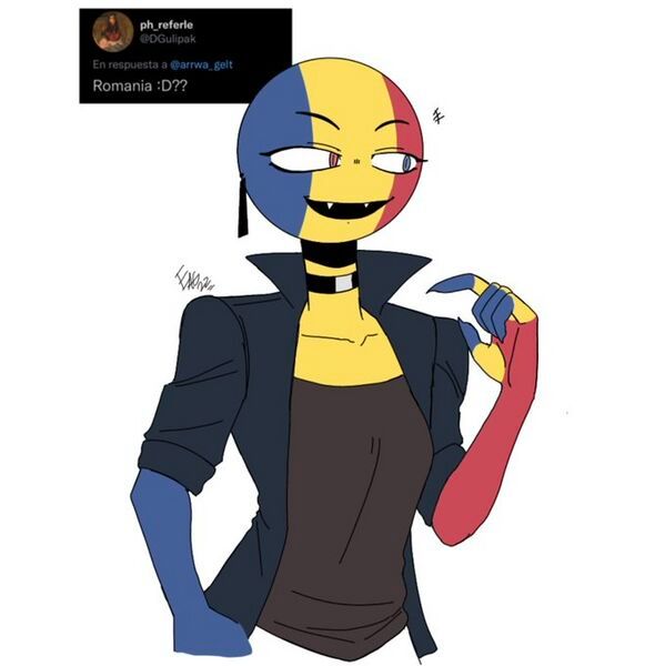 countryhumans,罗马尼亚,国拟