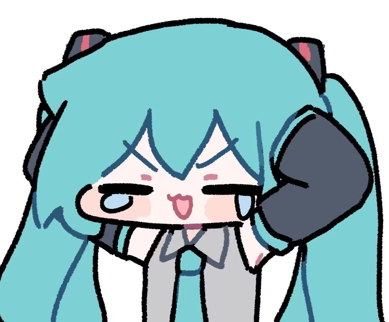初音未来,表情包