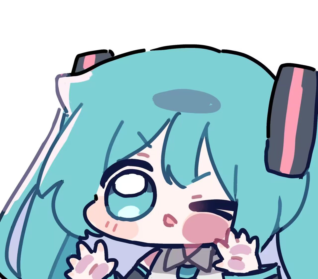 初音未来,表情包