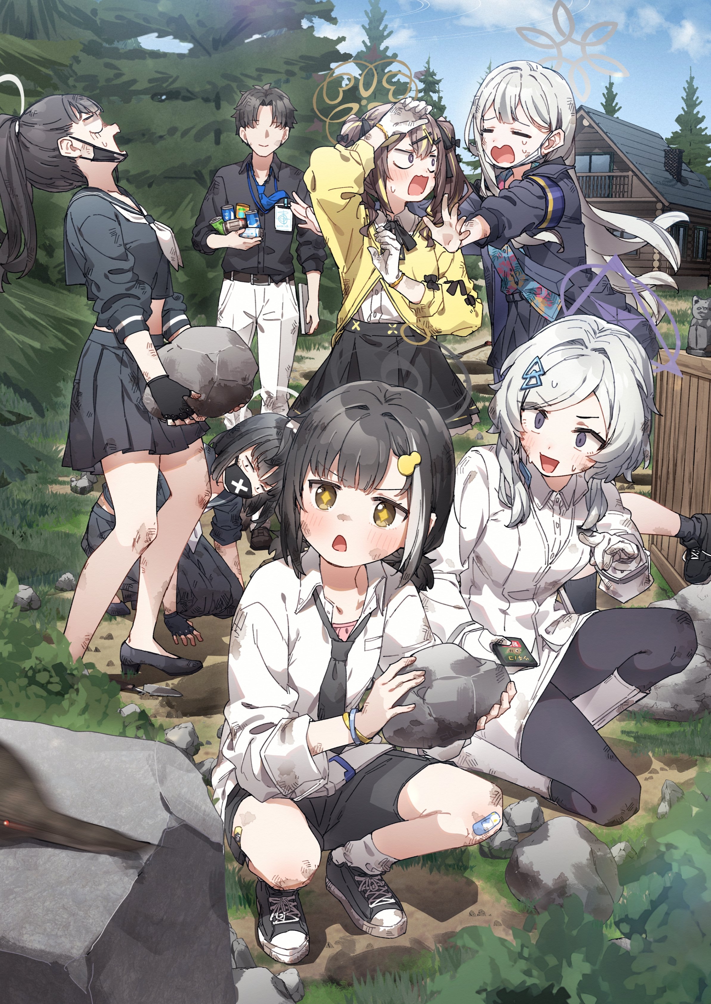 蔚蓝档案,明日方舟,明日方舟终末地,ACG,图集