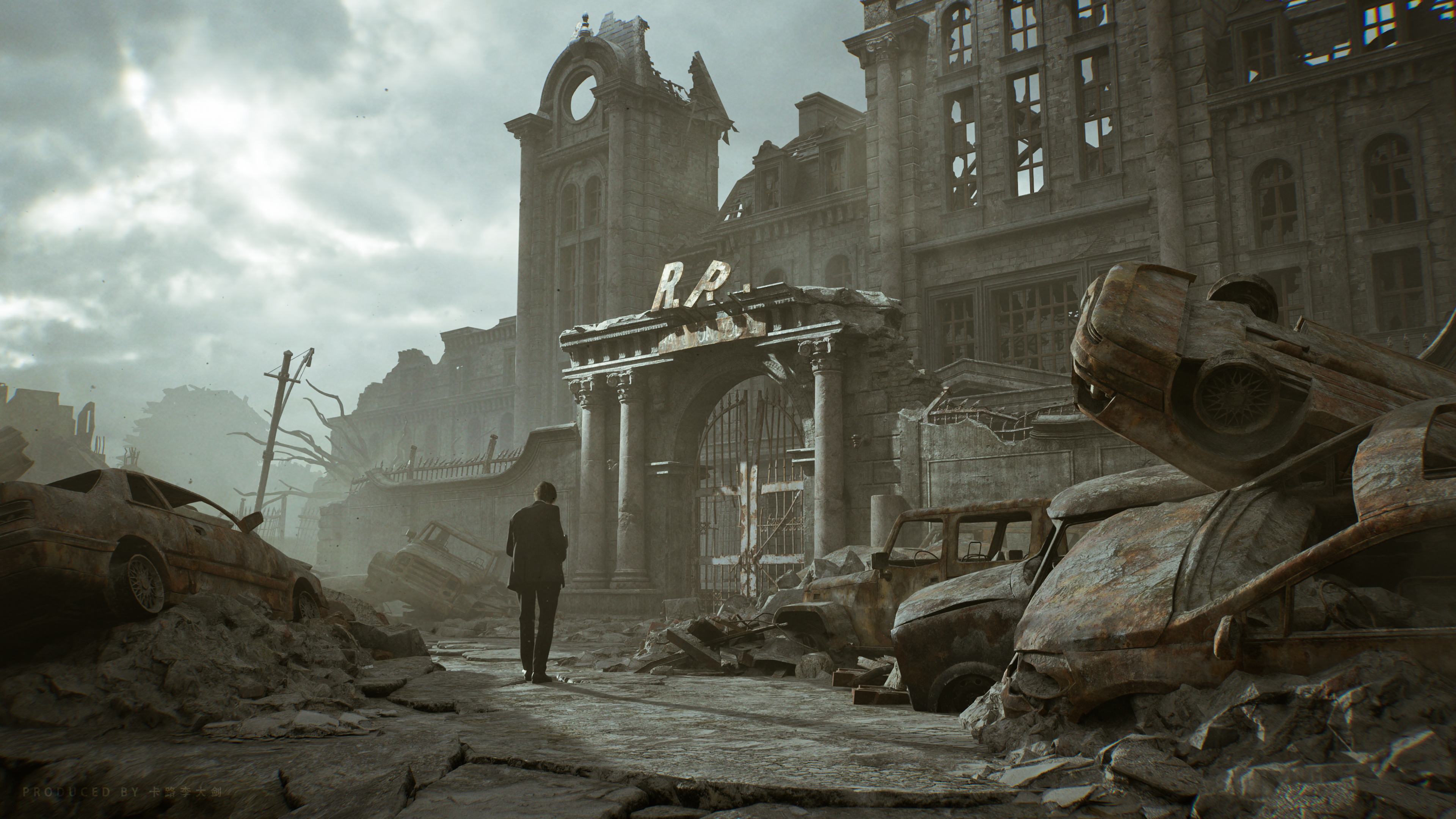 生化危机9安魂曲,安魂曲,生化危机,里昂,背景图