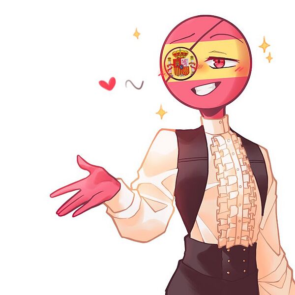 countryhumans,伊比利亚,西班牙,葡萄牙,国拟