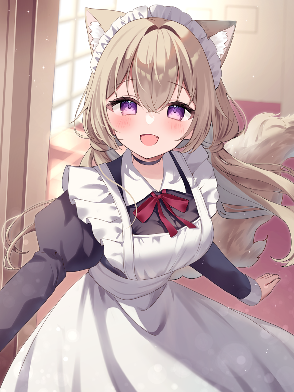 pixiv,二次元,绘画,壁纸,美少女,女仆