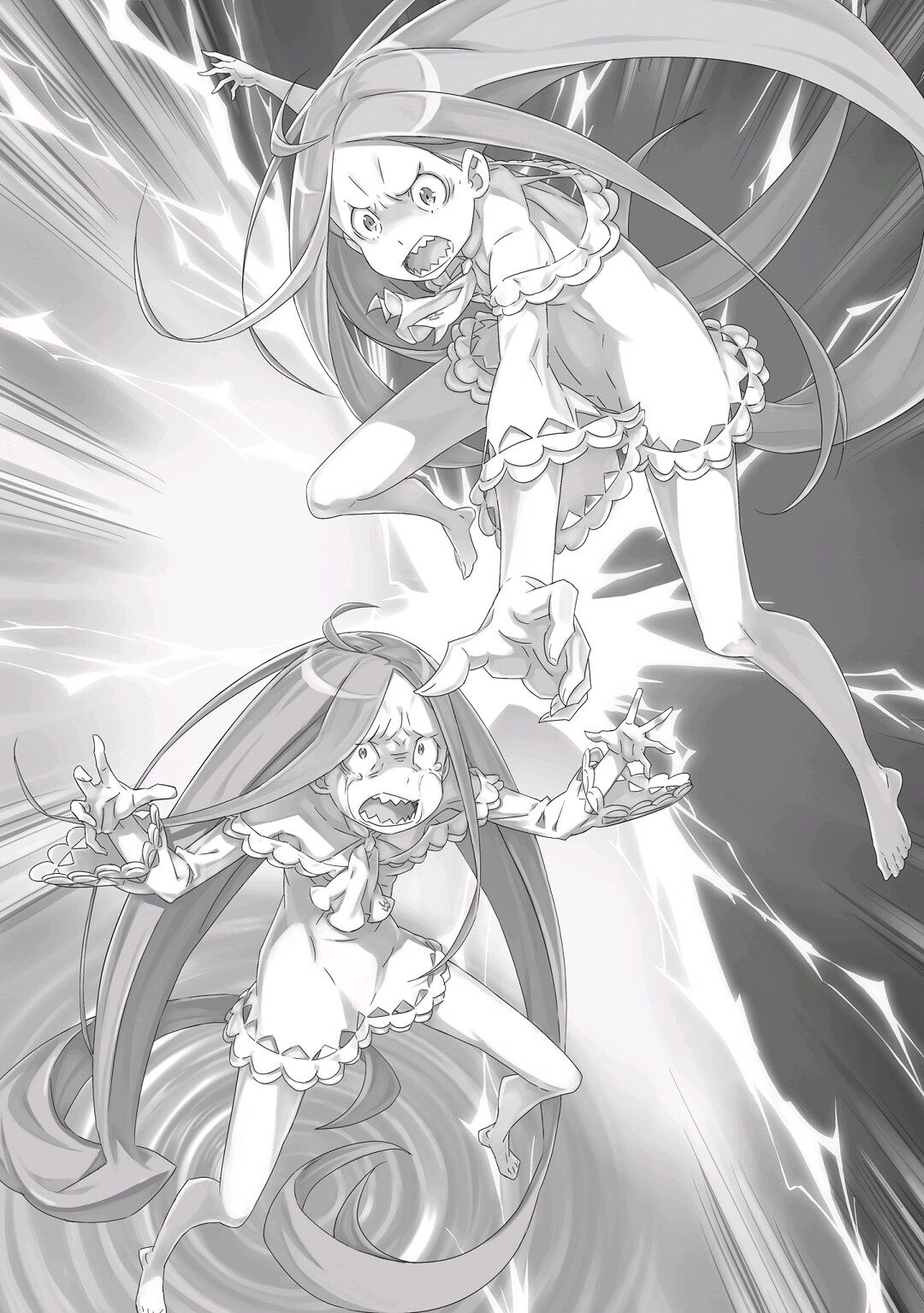 轻小说,从零开始的异世界生活,插画