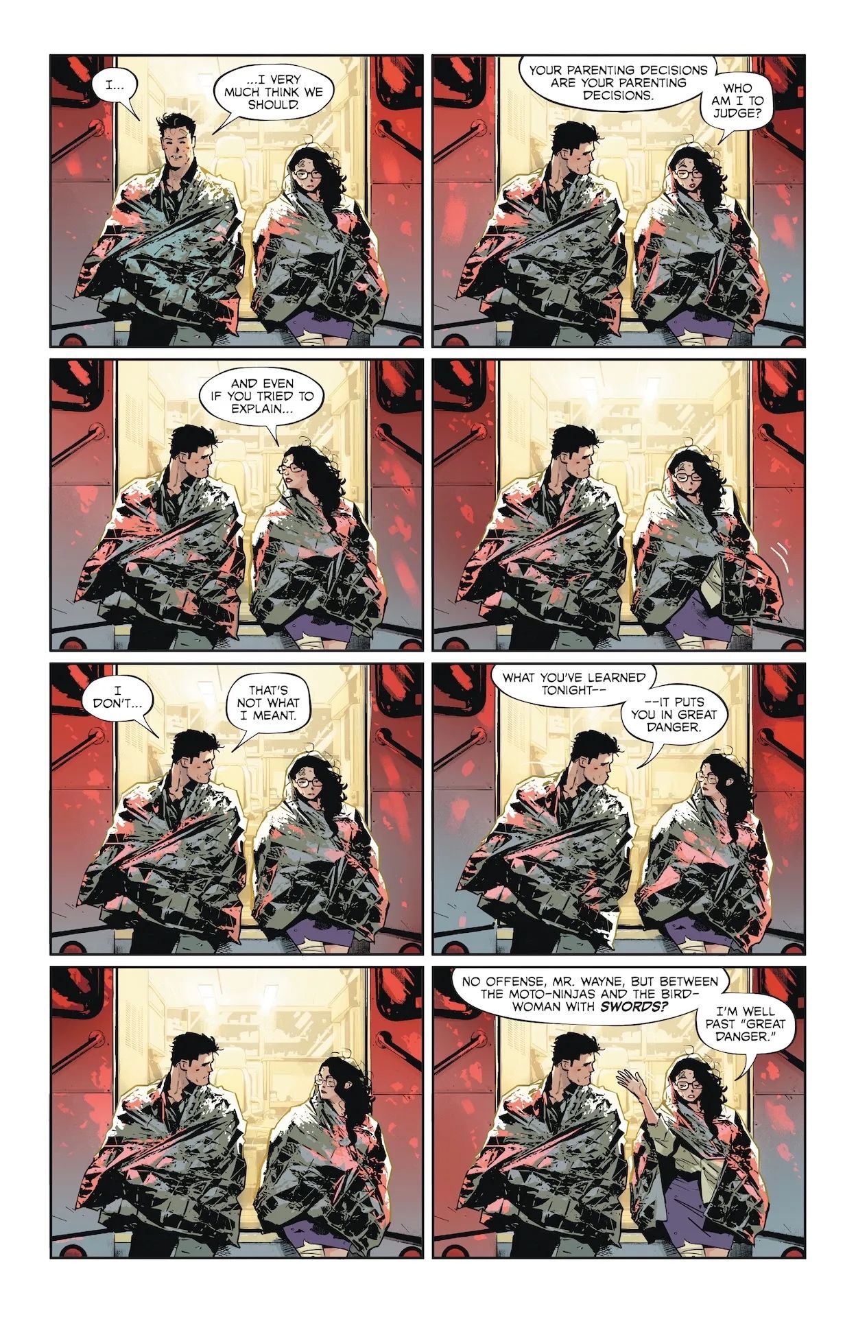 DC,DC漫画,美漫,漫画,动漫,超级英雄,蝙蝠侠,罗宾,绘画,ACG