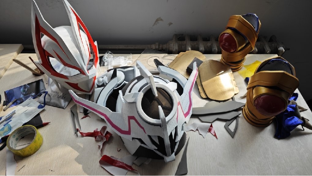 道具皮套,特摄,手工,cos,漫展