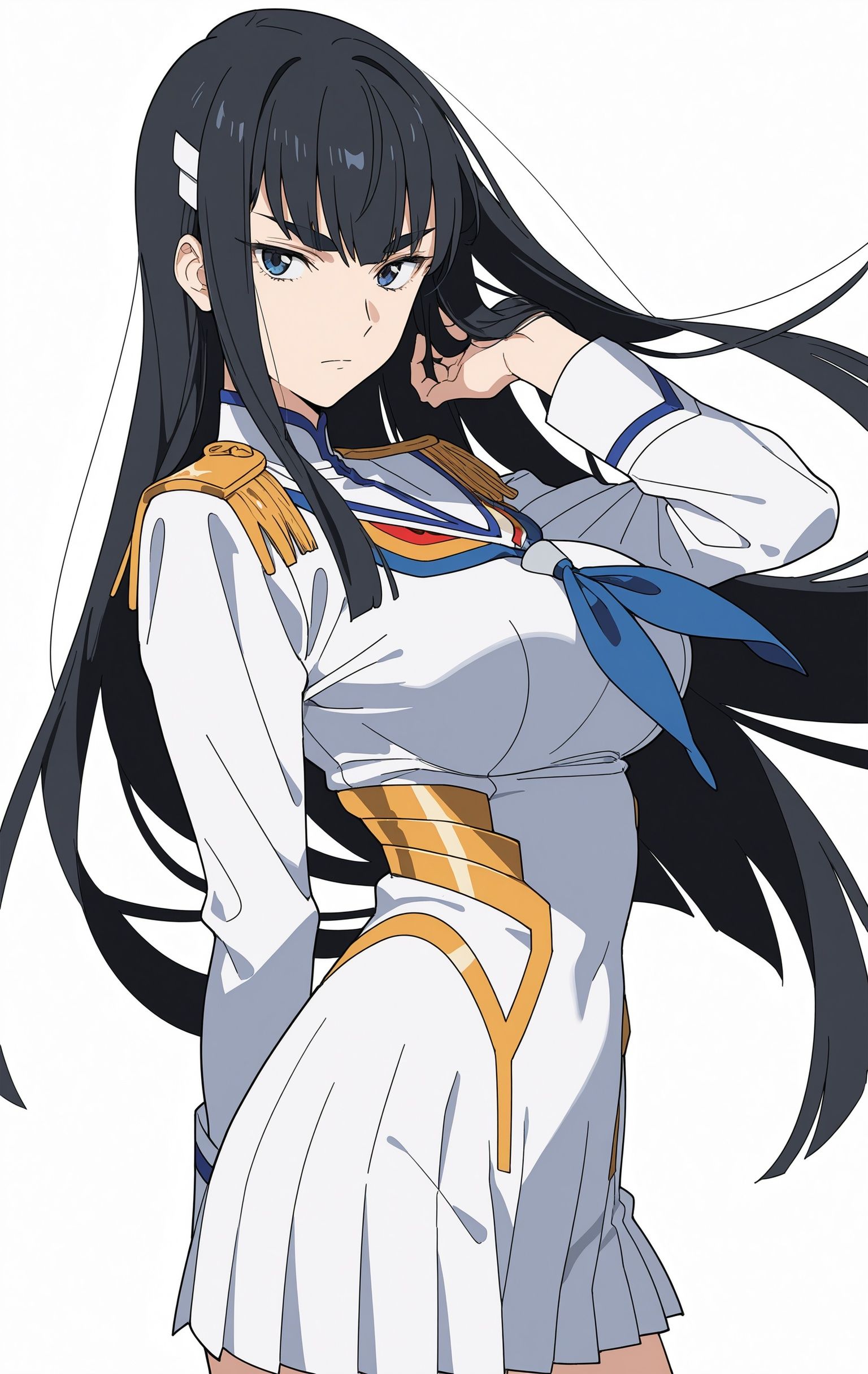 鬼龙院皐月,AI绘图,斩服少女