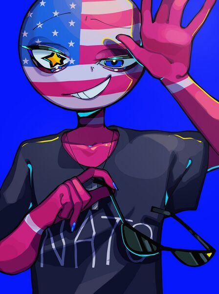 countryhumans,美国,国拟