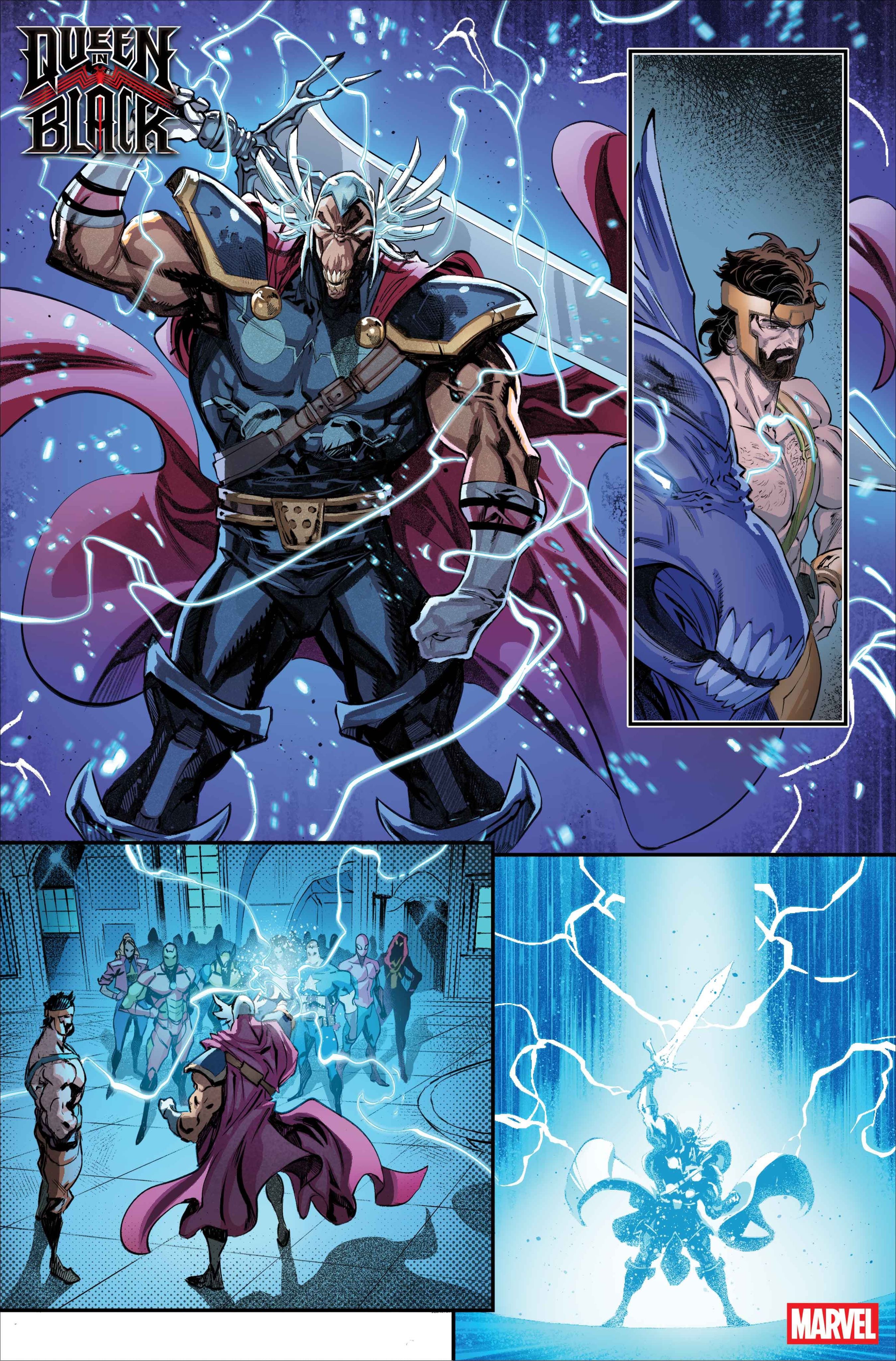 漫威,漫威漫画,美漫,漫画,动漫,ACG,海拉,纳尔,绘画,超级英雄