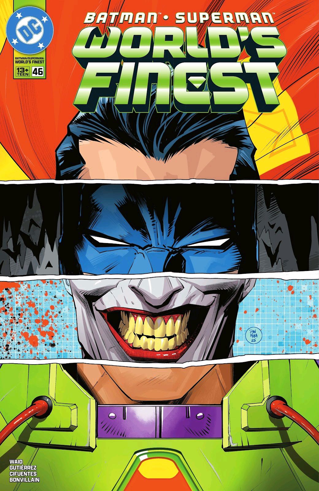 DC,DC漫画,美漫,漫画,动漫,绘画,超人,蝙蝠侠,小丑,莱克斯卢瑟