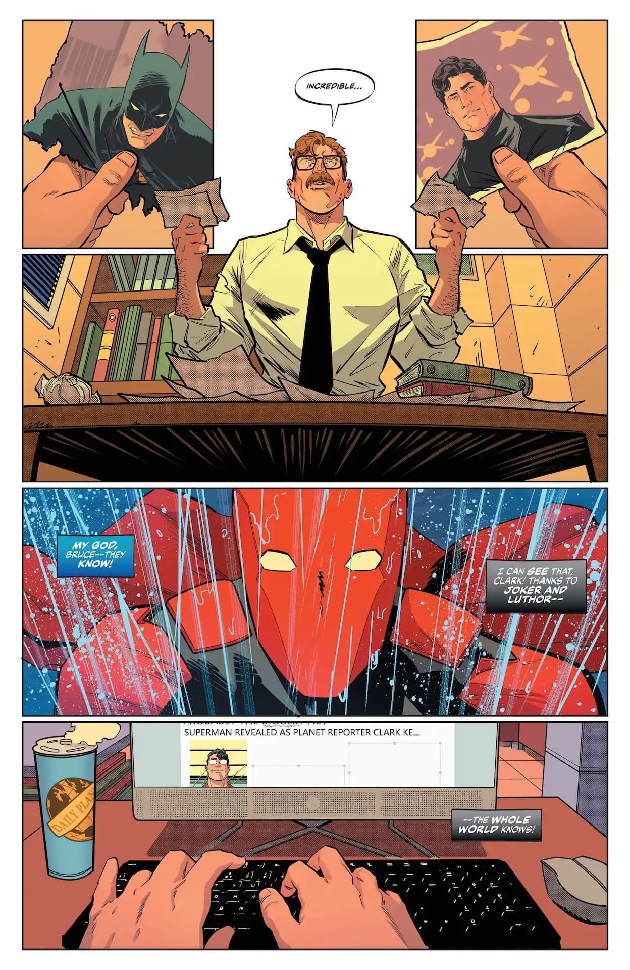 DC,DC漫画,美漫,漫画,动漫,超人,蝙蝠侠,小丑,莱克斯卢瑟,ACG