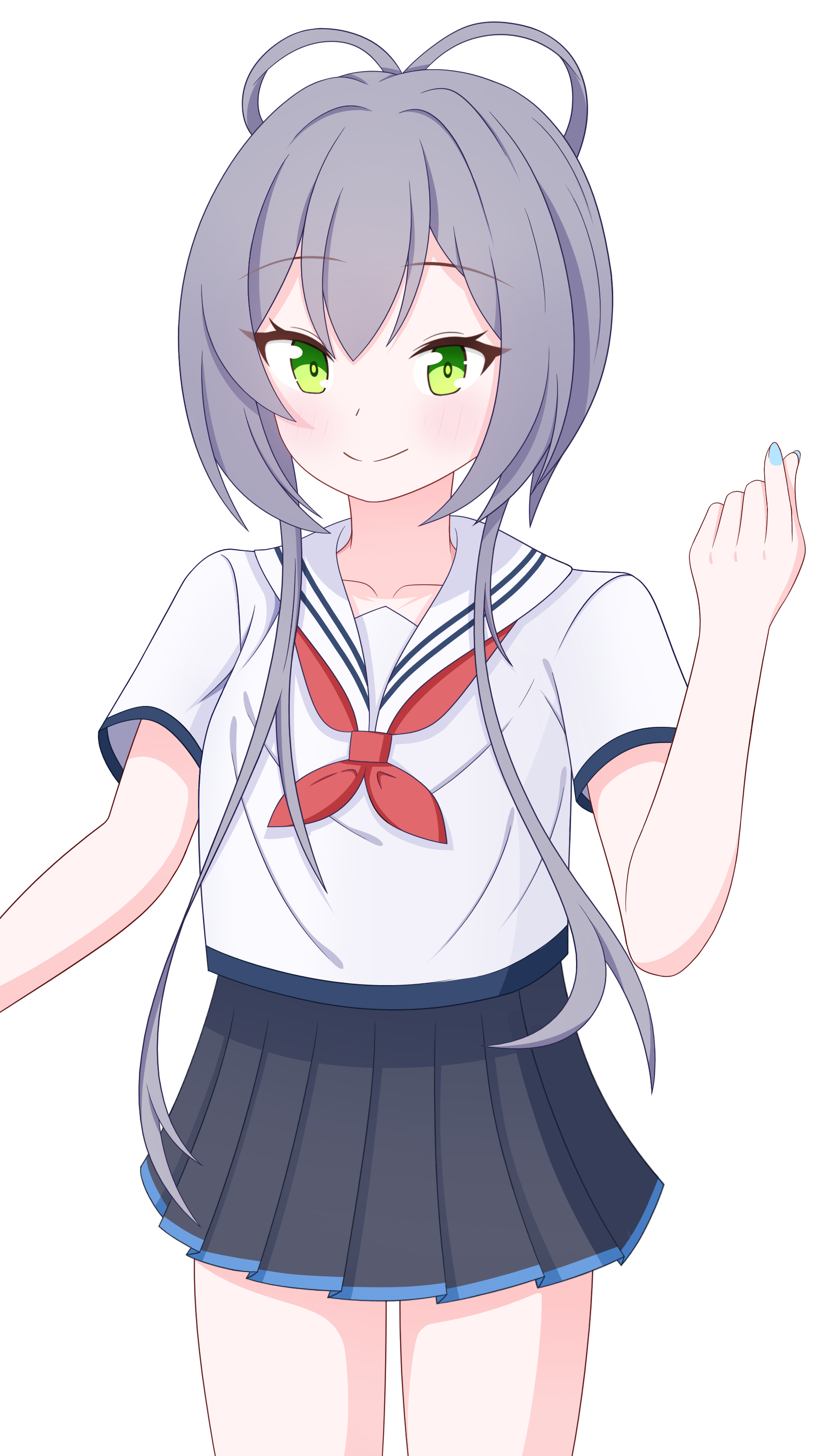 绘画,洛天依,插画