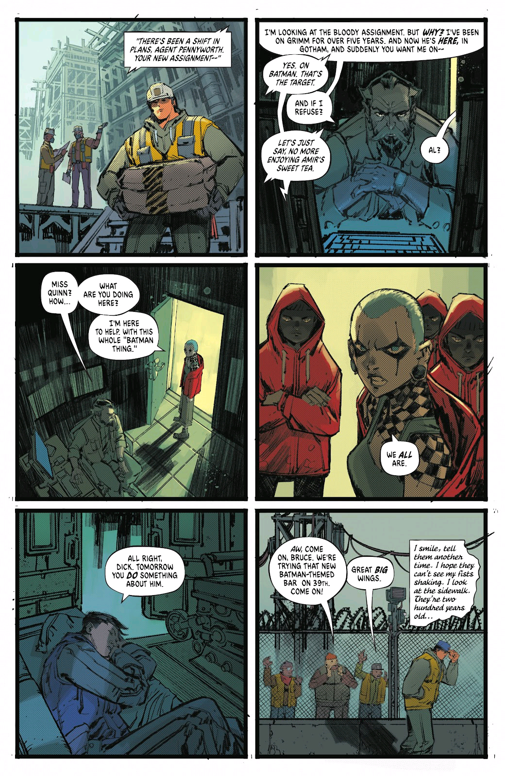 DC,DC漫画,美漫,漫画,动漫,超级英雄,绝对蝙蝠侠,蝙蝠侠,ACG,绘画