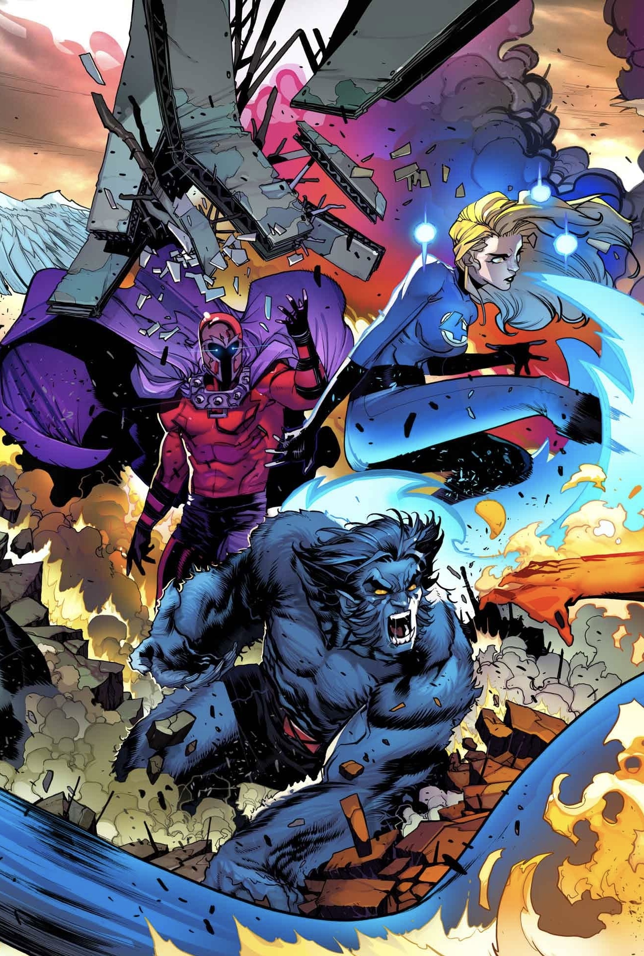 漫威,漫威漫画,美漫,漫画,动漫,ACG,X战警,神奇四侠,绘画,超级英雄