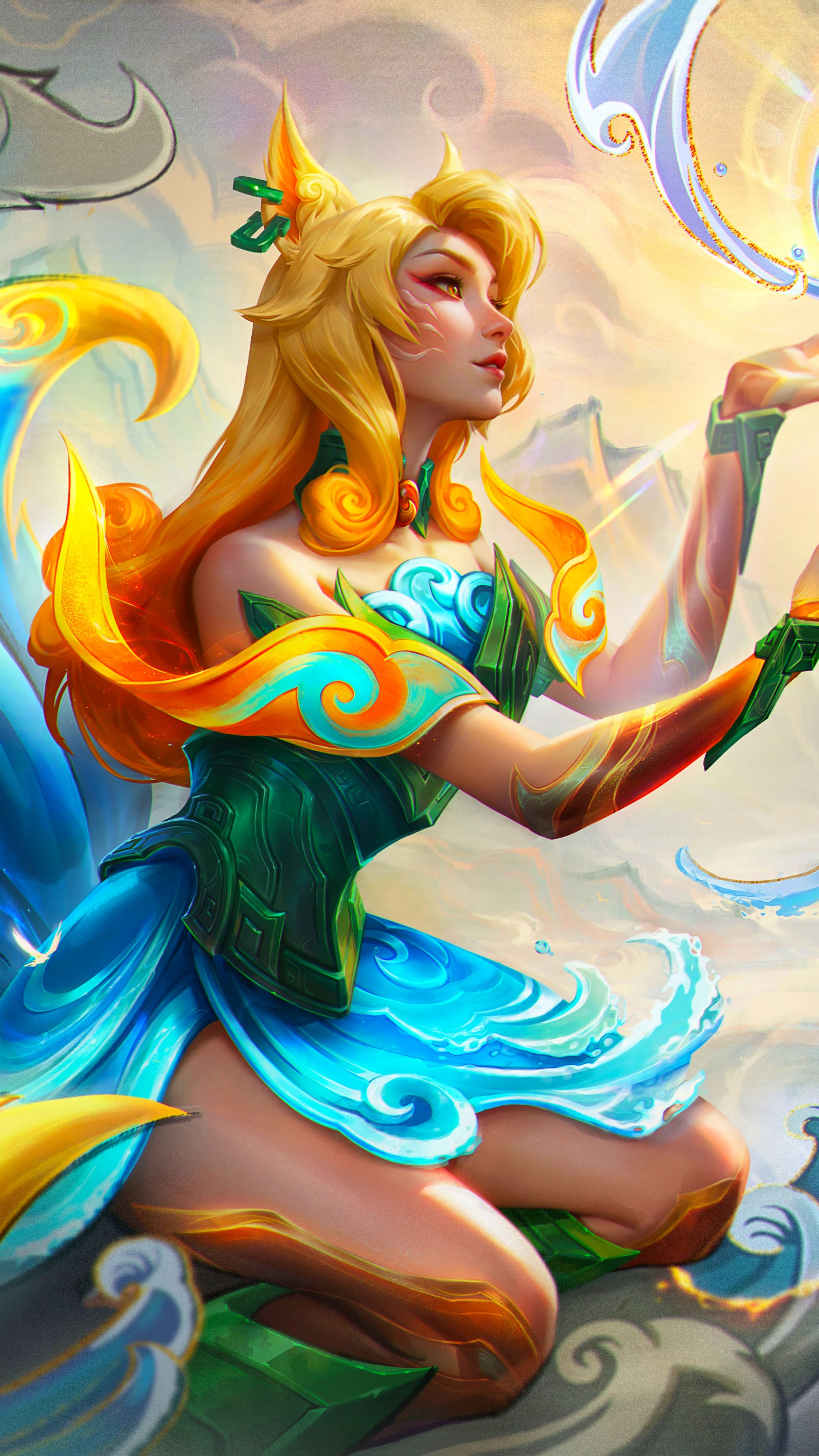 英雄联盟,电子竞技,阿狸,壁纸,原画