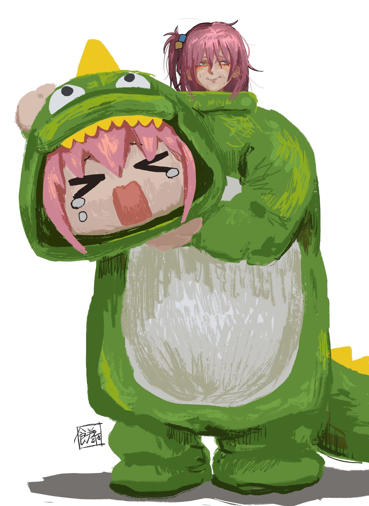 孤独摇滚,结束乐队,后藤一里,美图,壁纸,绘画,插画,动漫壁纸,动漫美图,二次元