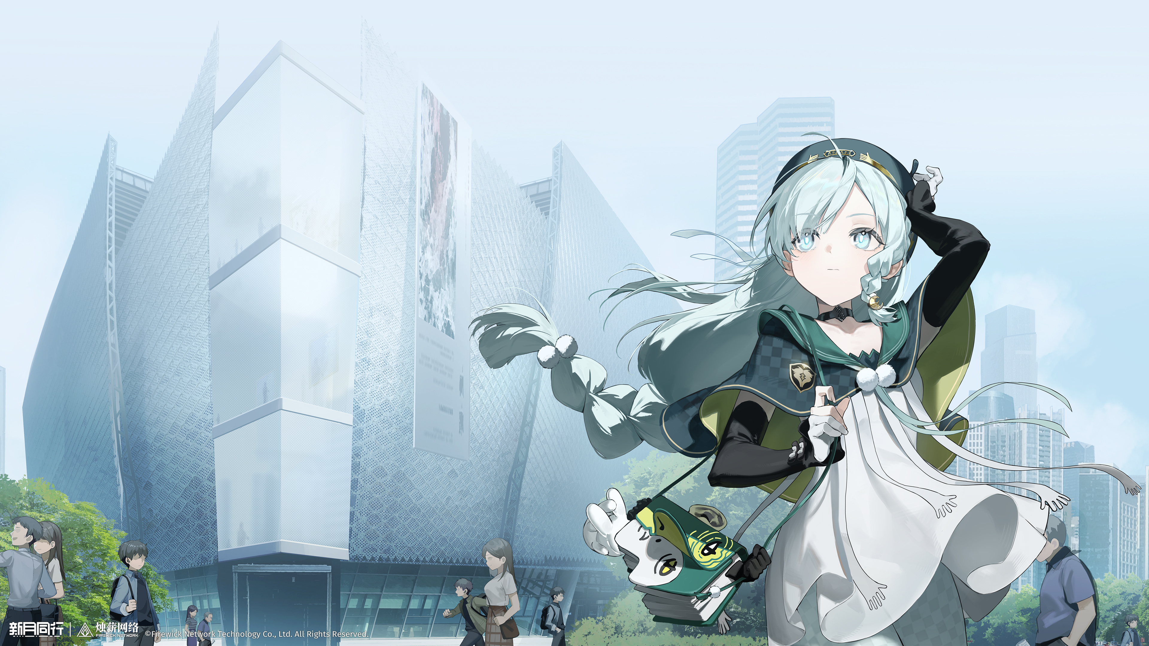 新月同行,画集,壁纸