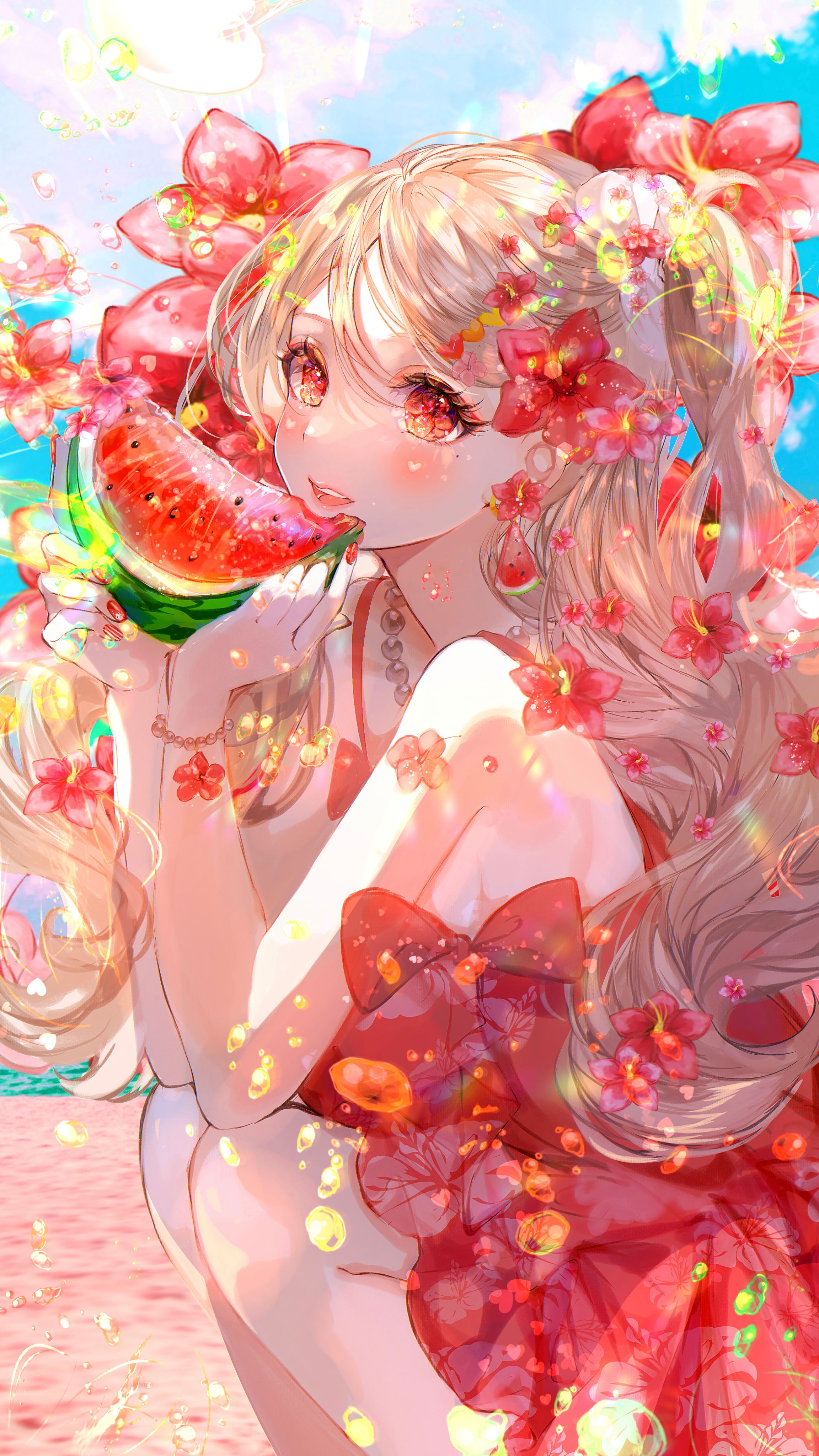 pixiv,二次号,绘画,壁纸,美少女