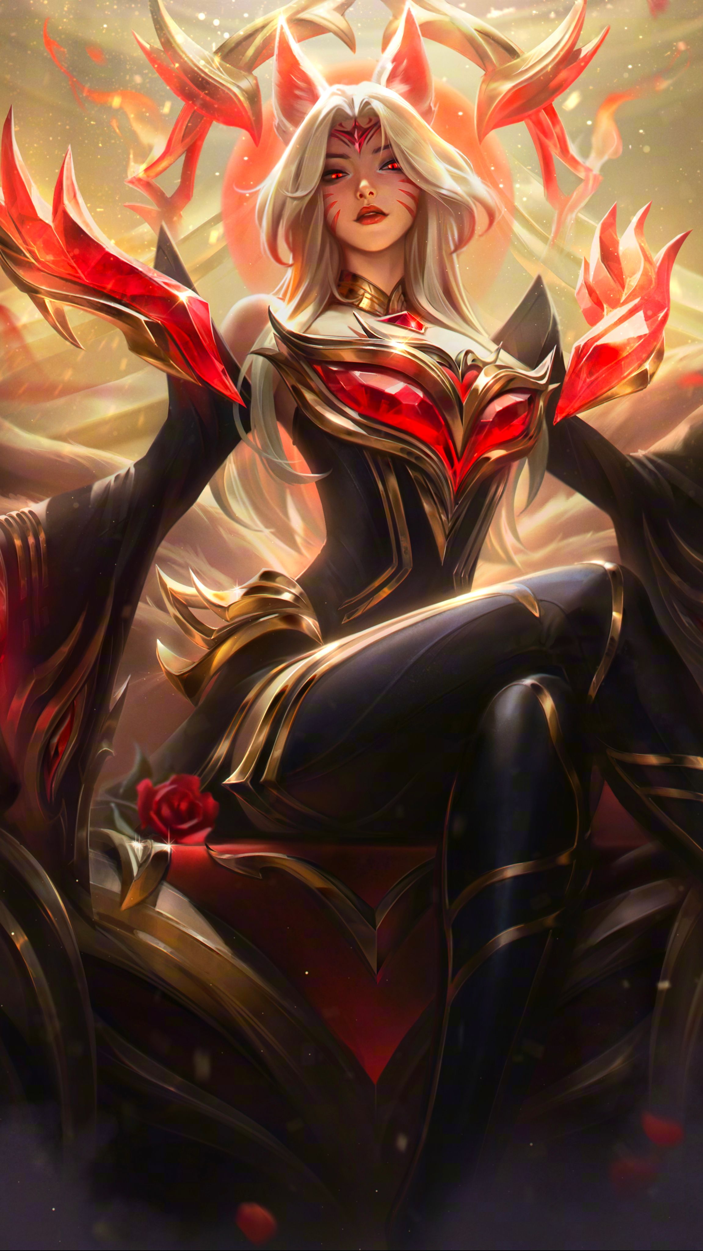 英雄联盟,电子竞技,阿狸,壁纸,原画