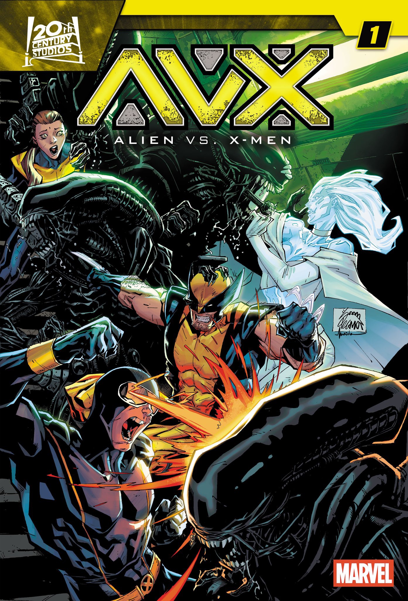 漫威,漫威漫画,美漫,漫画,动漫,ACG,超级英雄,绘画,X战警,异形