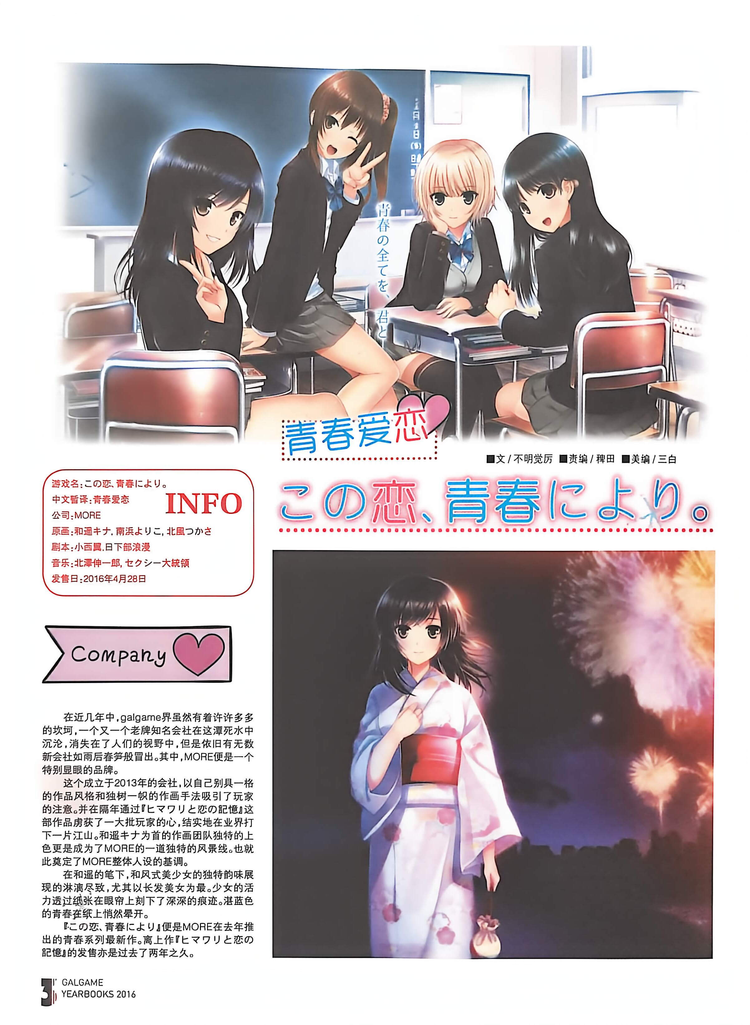 二次元狂热,GALgame,恋爱游戏