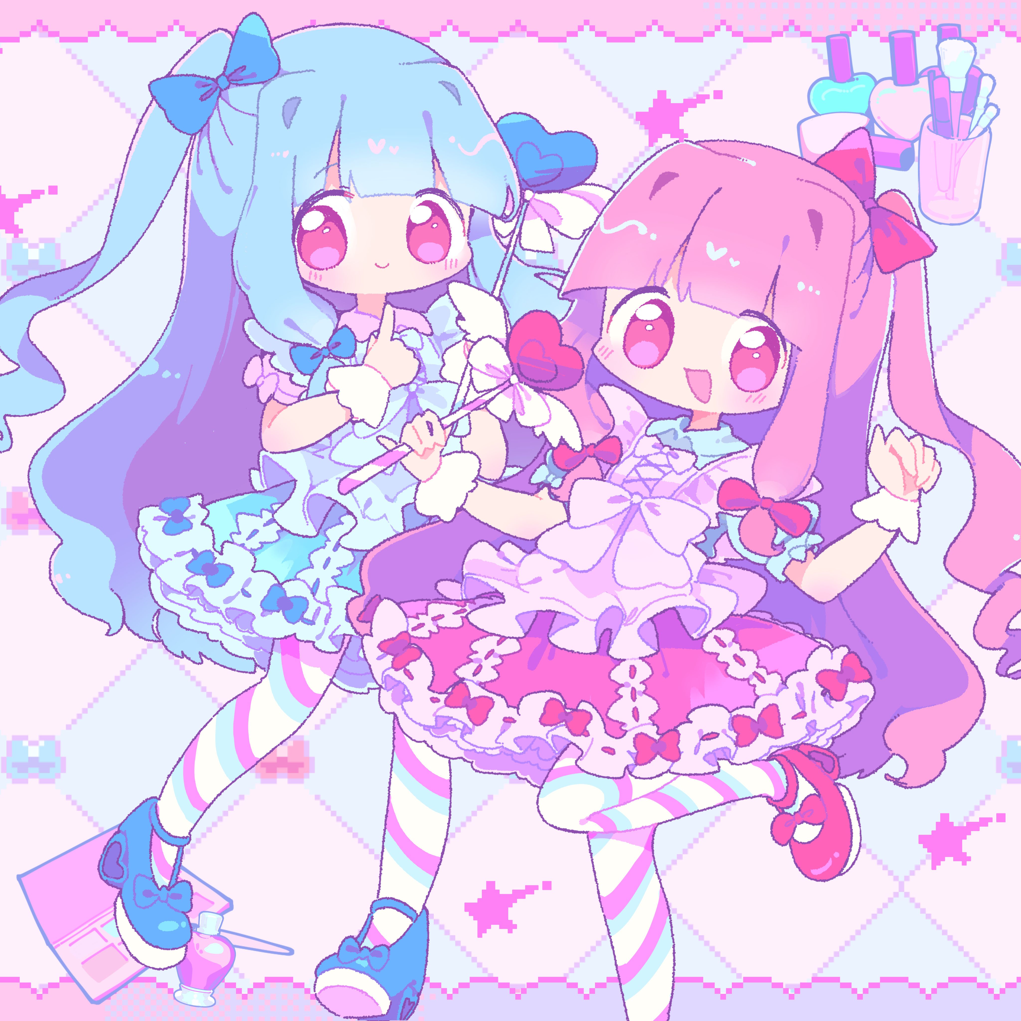 nekomo,ねこも,画师,像素,GIF,萌,可爱,萝莉